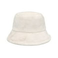 thumbnail image 1 of Women's Crochet Bucket Hat - Y2K Boho Summer Hat Packable Wide Brim Womens Solid Color Winter Thermal Windproof Bucket Fisherman Hat For Women For Girls, 1 of 3