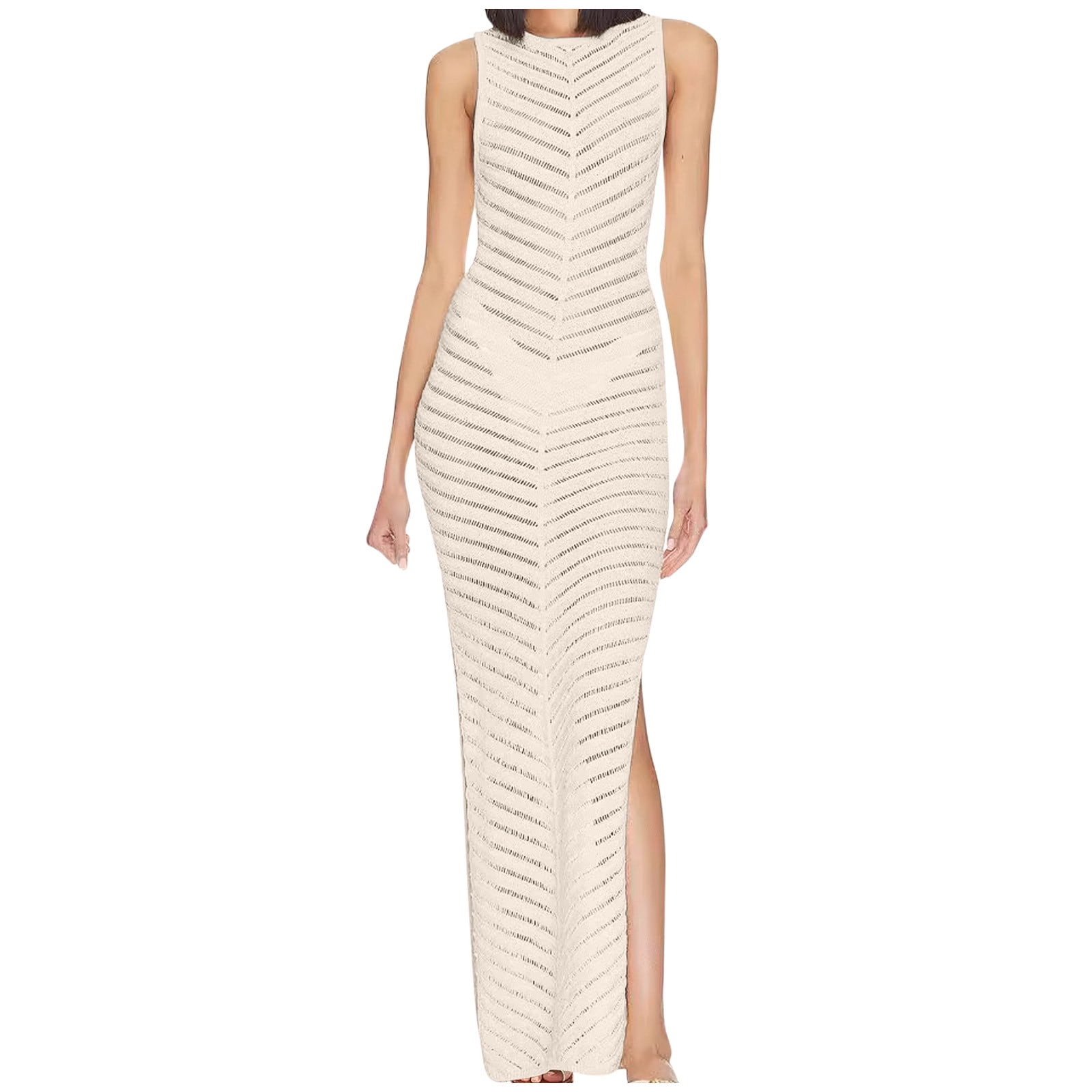 walmart crochet maxi dress No Boundaries Crochet Lace Maxi Dress, Women's