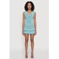 thumbnail image 1 of Women's Crochet Ruffle Trim Tiered Mini Skirt, 1 of 4
