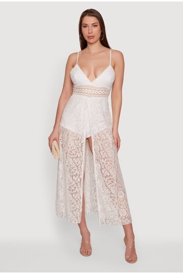 maxi romper dress Amazon.com: Mizukai Womens Short Sleeve V Neck Floral Flowy Party Split Maxi  Romper Dress S Navy Blue&Dots : Clothing, Shoes & Jewelry