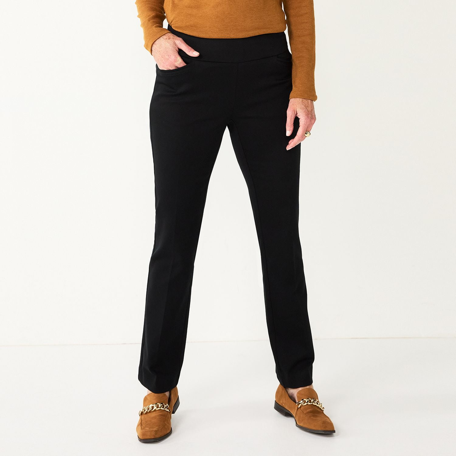 Kohl's croft and barrow stretch capris hot sale