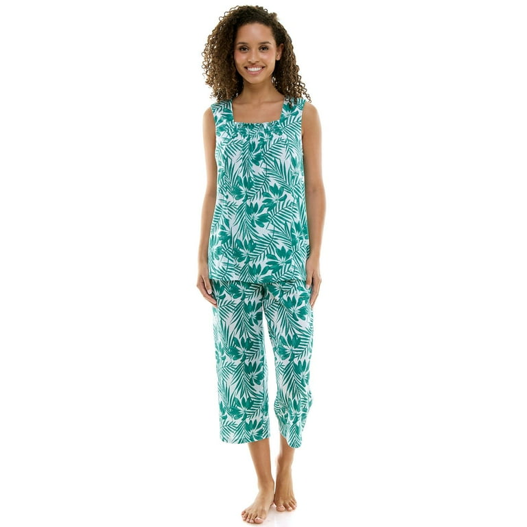 Croft and barrow capri pajama set hotsell