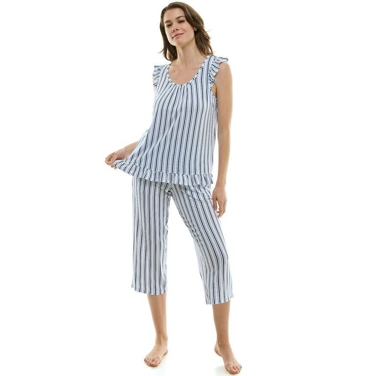 Croft and barrow capri pajama set 2025
