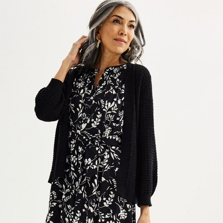 Croft and barrow open front cardigan online