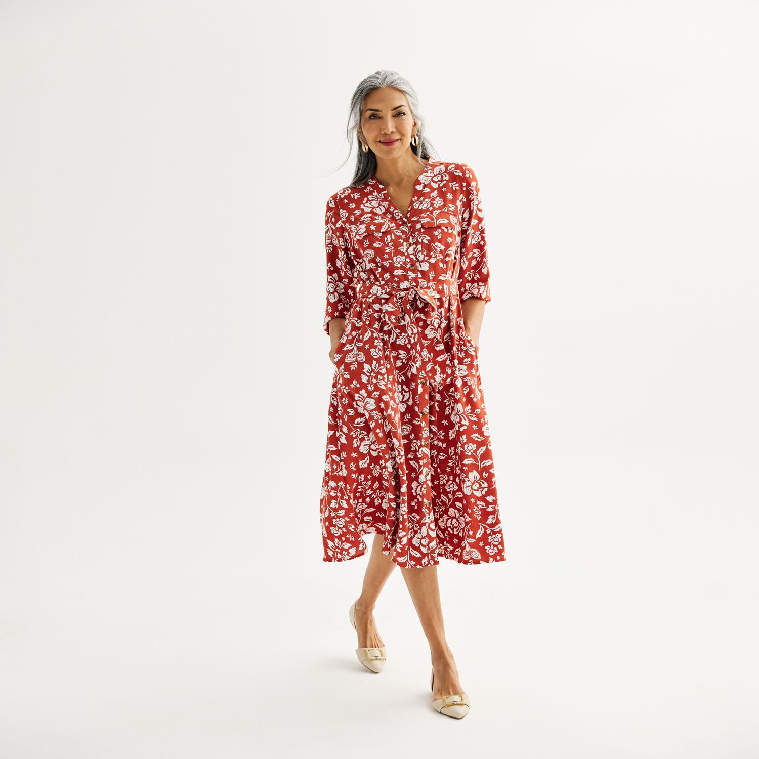 croft and barrow maxi dress Women's Croft & Barrow Flowy Sleeveless Tiered Maxi Dress
