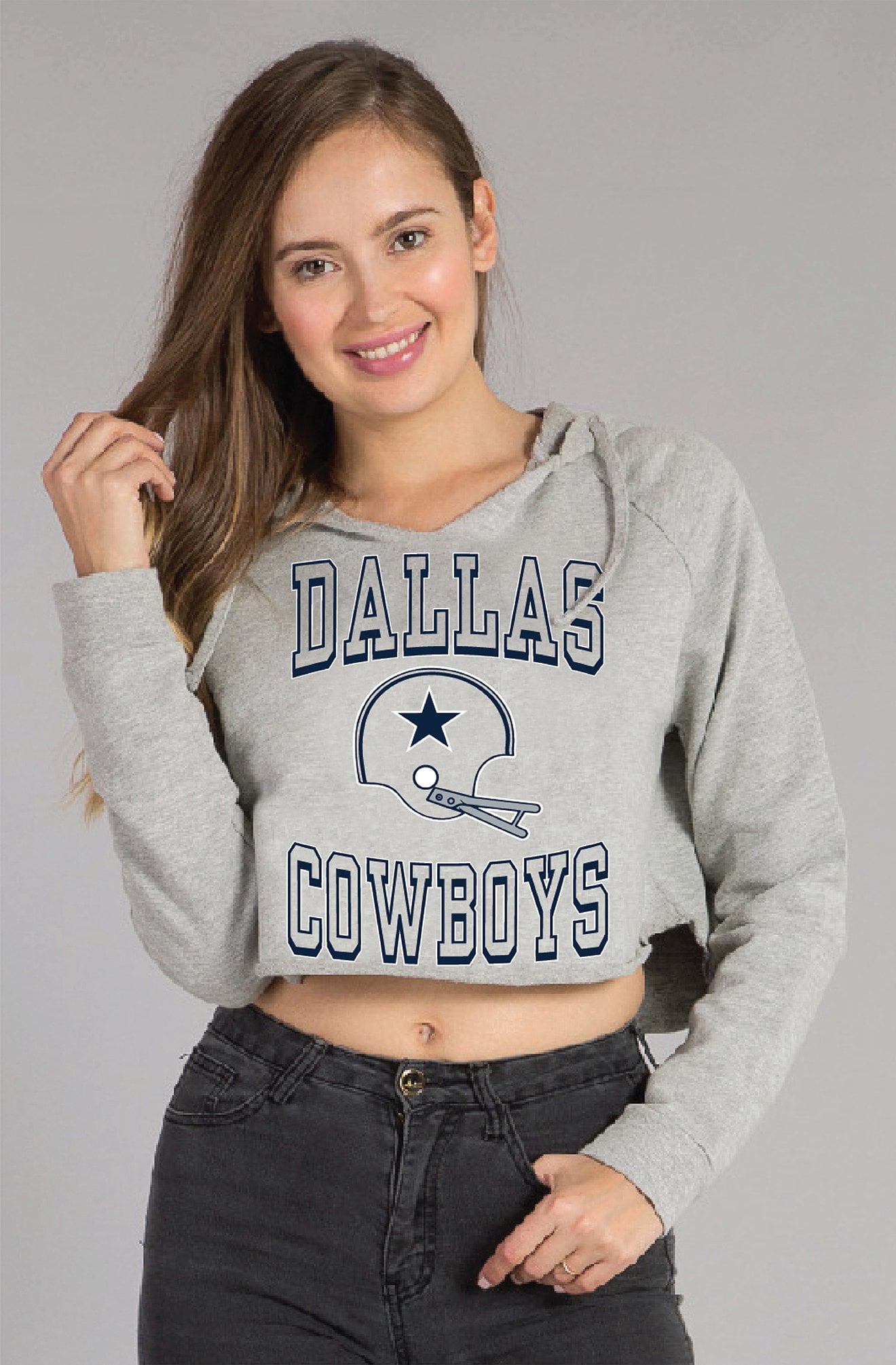 It's Winter Y'all Dark Shade Crop Hoodies For Women