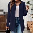 thumbnail image 1 of Women's Cropped Casual Blazer - Chic Versatile Layering for Work & Weekend Wear, 1 of 6