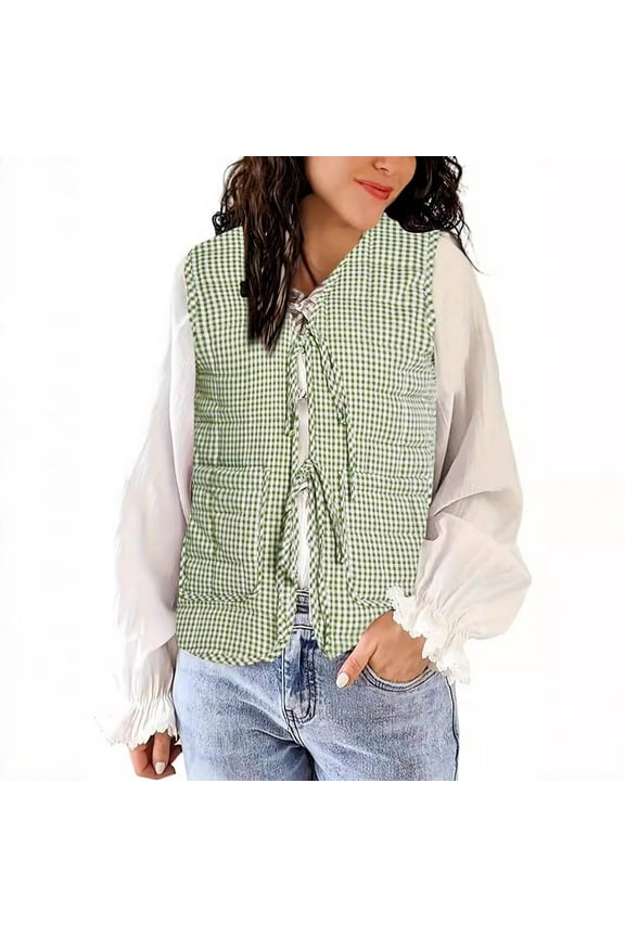 Women's Cropped Quilted Jacket Lightweight Long Sleeve Padded Floral Print Puffy Cardigan Outwear Coat