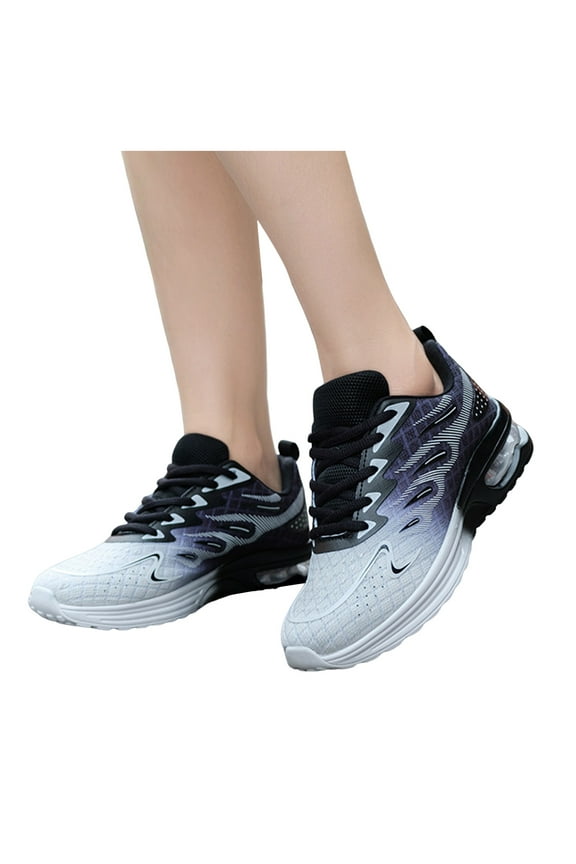 Women's Cross Traing Toning Running Shoes Comfortable Air Cushion Fitness Jogging Tennis Sneakers for Women