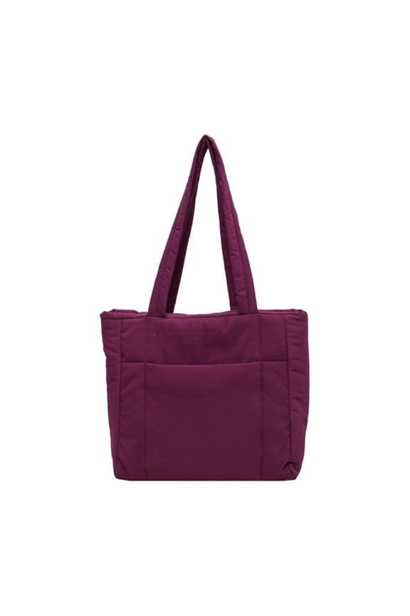 Women's Crossbody Bag Casual Waterproof Nylon Solid Color Large Tote Shoulder Bag Large Capacity Everyday Carry