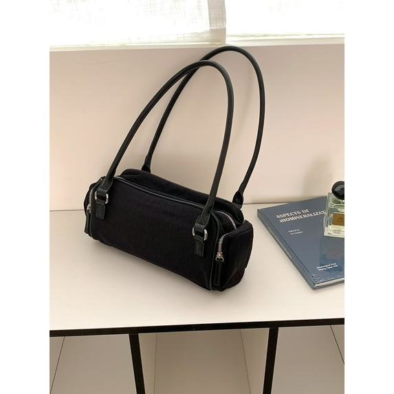 Women's Crossbody Bag - Urban Simplicity, Casual Fashion, Spacious Design, Nylon, High-End Appeal