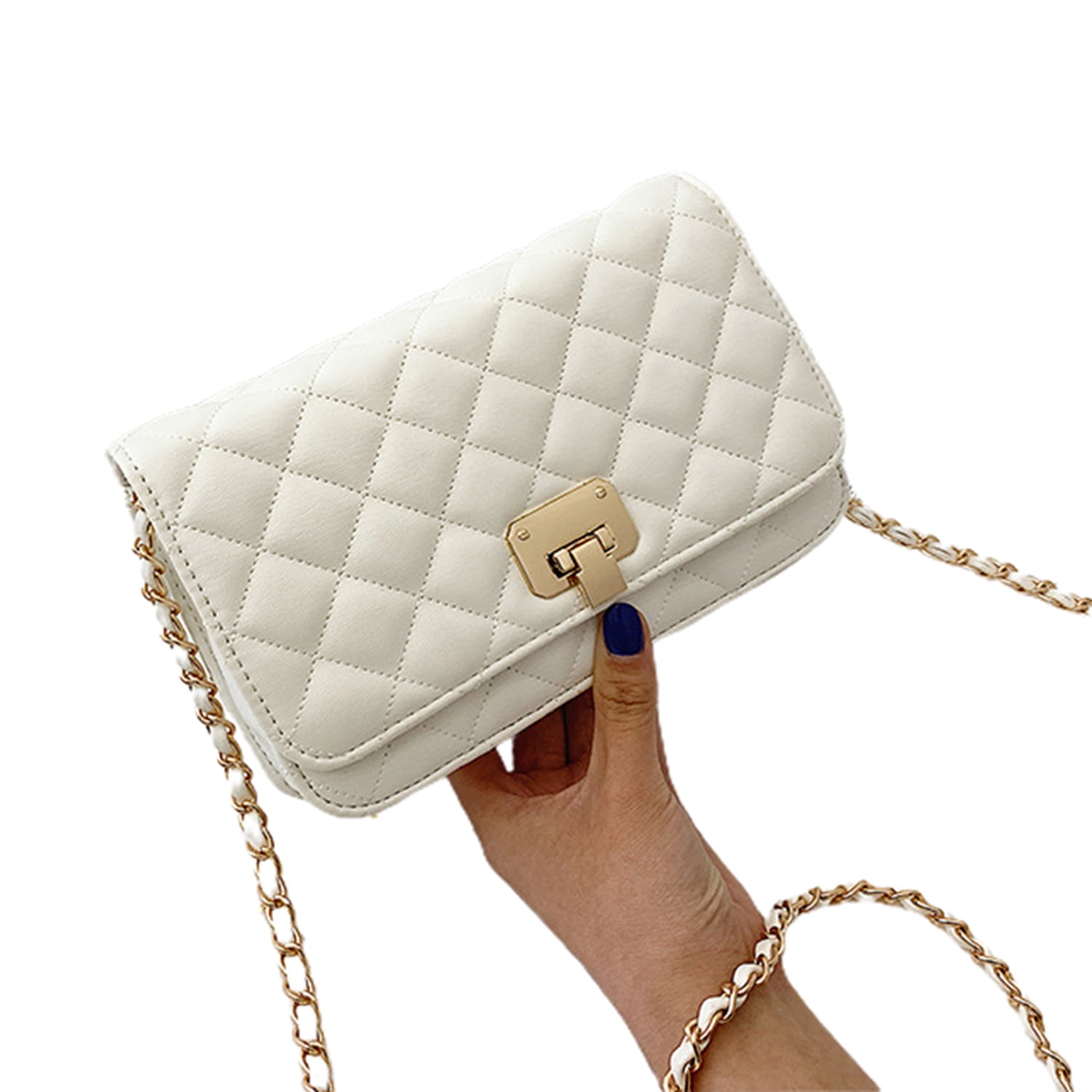 Luxury Sheepskin Square Handbag With Gold Ball Chain Purse Designer Fashion  For Women From Dhxingfashionbagss, $54.54 | DHgate.Com