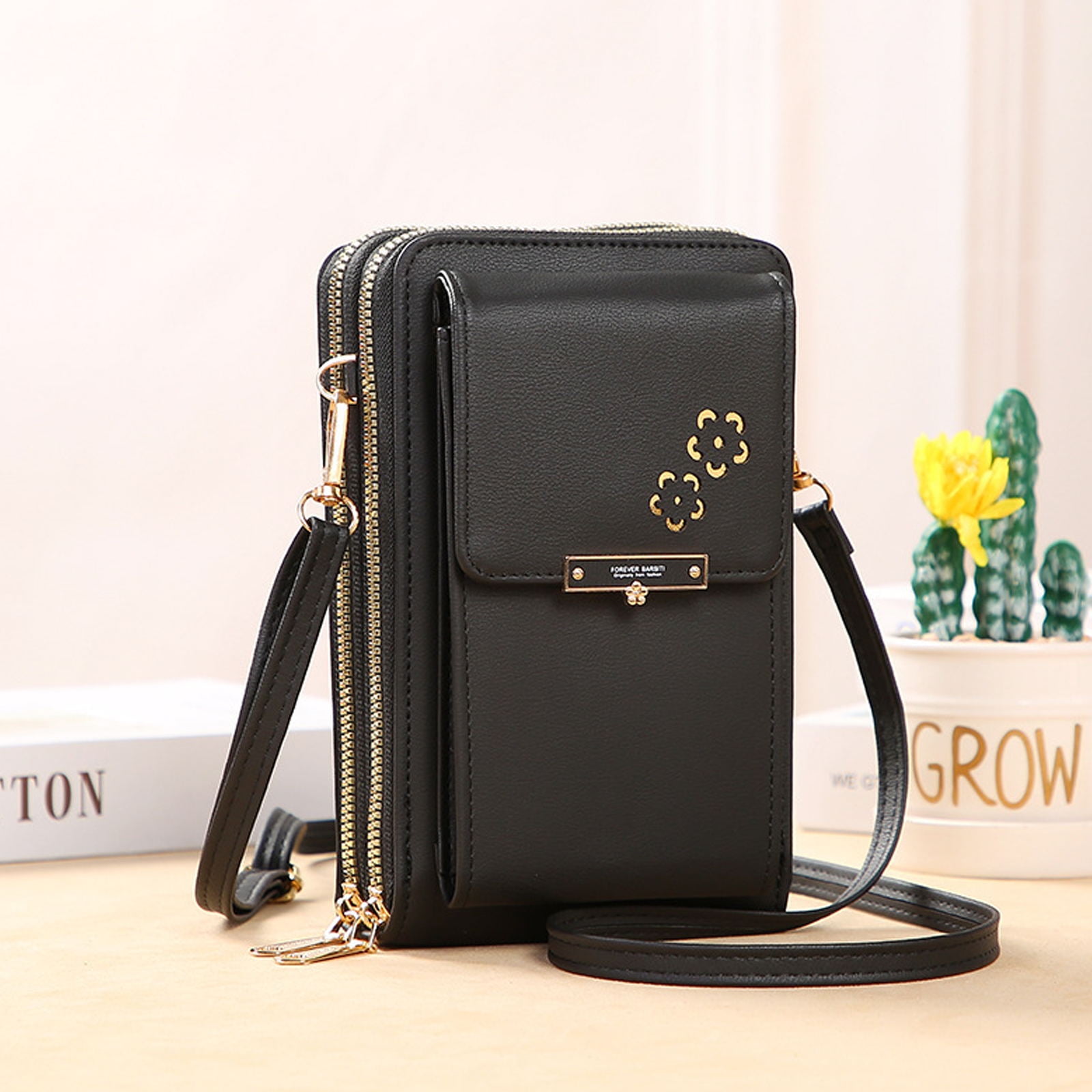 Cell Phone Bag, PU Leather Crossbody Cellphone Purse India | Ubuy