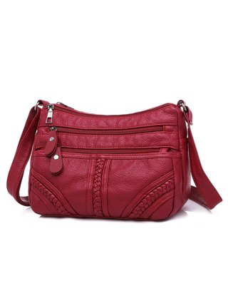 Avamo Women PU Leather Quilted Shoulder Bag with Chain Strap, Small Purse  Crossbody Bag Handbag 