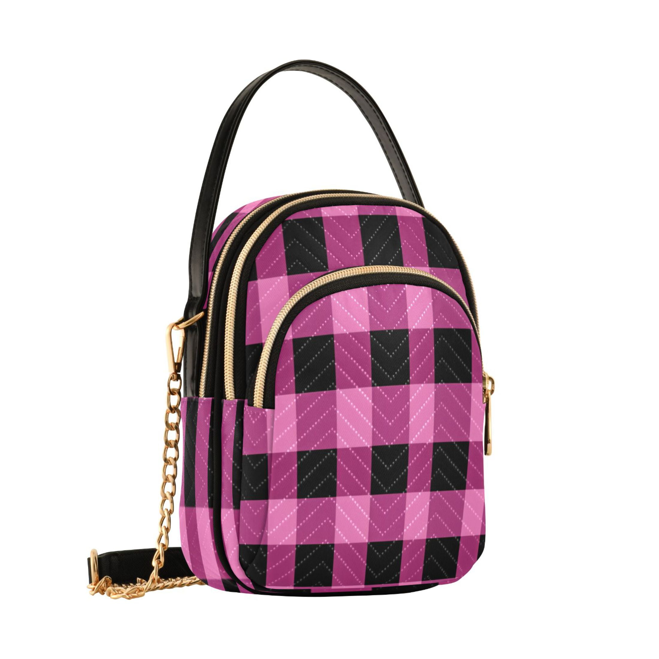 Black Pink Bag