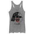 thumbnail image 1 of Women's Cruella Look Fabulous Drawing  Racerback Tank Top Gray Heather Small, 1 of 4