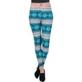 thumbnail image 1 of Women's Crystal Design Full Length Stretchy Leggings, 1 of 5