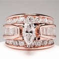 thumbnail image 1 of New Women's Crystal Gold Color Ring, 1 of 1