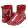 thumbnail image 1 of Women's Cuce Red Tampa Bay Buccaneers Water Resistant Faux Shearling Boots, 1 of 1