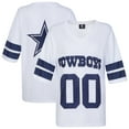 thumbnail image 1 of Women's Cuce White Dallas Cowboys Rhinestone V-Neck Tunic, 1 of 4
