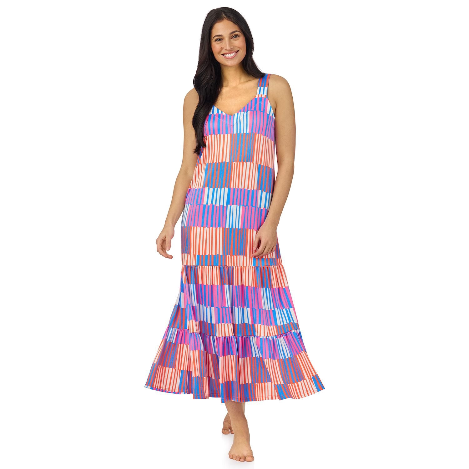 game day maxi dress Asymmetrical Hem Dress