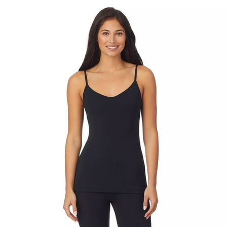Women's Cuddl Duds® Softwear with Stretch Cami Color: Black Size: X LARGE