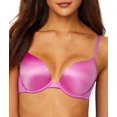 thumbnail image 1 of Maidenform Custom Lift Tailored Satin Demi Bra Style 09729 Magenta Quartz 32B, 1 of 2