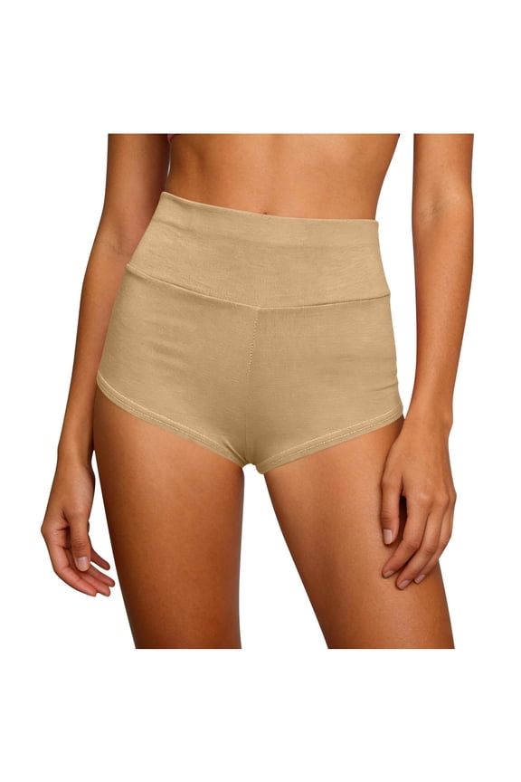 Women's Cut Out Yoga Shorts Booty Butt Lifting Scrunch Shorts High Waisted Workout Gym Active Hot Pants