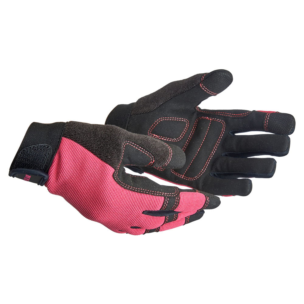Women's Cut Resistant Work Gloves, Level A3 Cut Resistant, Medium, 1 Pair, Safegear, Black