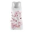 thumbnail image 1 of Women's Cut & Sew Racerback Dress (AOP) Dogwood Flowers, 1 of 7