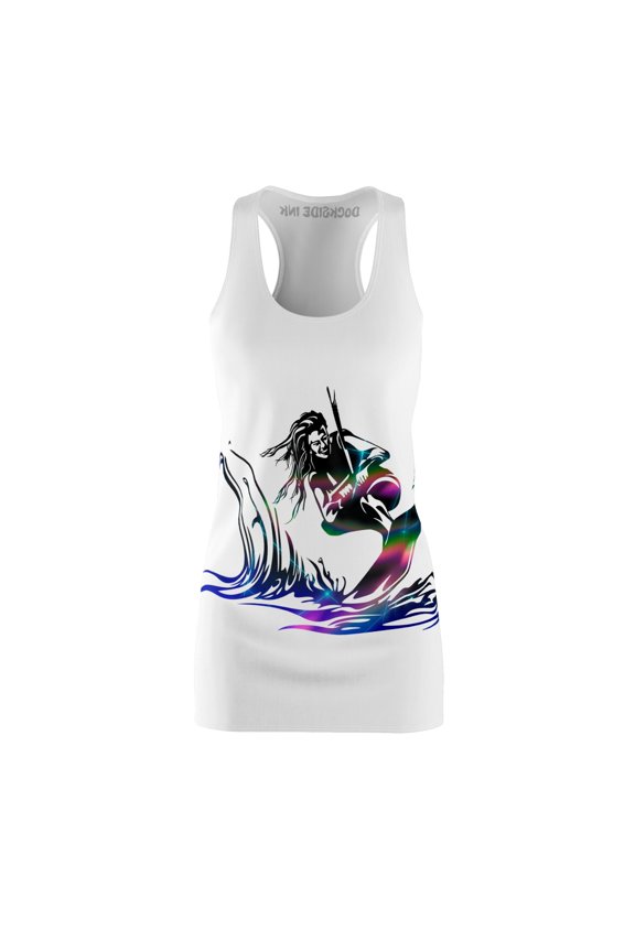 Women's Cut & Sew Racerback Dress (AOP) Extreme Wakeboard