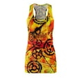thumbnail image 1 of Women's Cut & Sew Racerback Dress (AOP) Steampunk Gears, 1 of 7