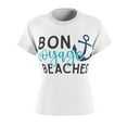 thumbnail image 1 of Women's Cut & Sew Tee (AOP) Bon Voyage Beaches, 1 of 6