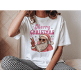 thumbnail image 1 of Women’s Cute Christmas Shirt – Festive Holiday Blouse with Cartoon Print, Perfect for Party & Gathering, 1 of 8