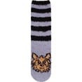 thumbnail image 1 of Women's Cute Fuzzy Cozy Super Warm Soft Animal Indoor Outdoor Cabin Crew Socks, 05 Yorkie, 1 Pair, 1 of 5