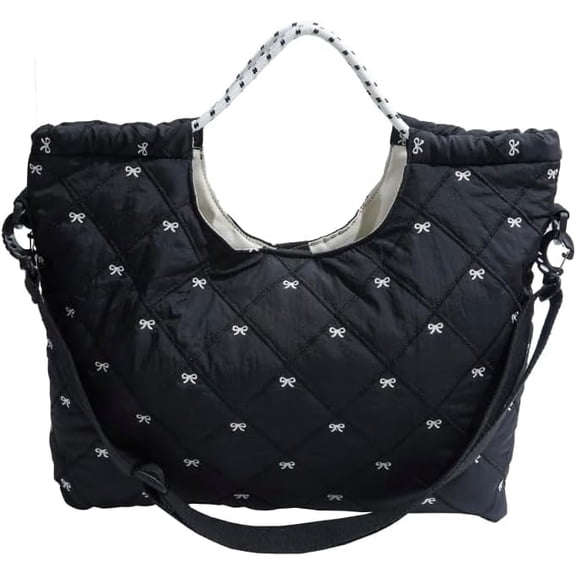 Women's Cute Handbag, Large Laptop Bag, Pocket Shoulder Bag, Casual Work Bag, Crossbody Bag for Office and Travelling