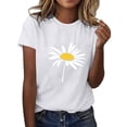 thumbnail image 1 of Women's Cute Juniors Tops Teens Short Sleeve Girls Tee Funny T Shirt, 1 of 5