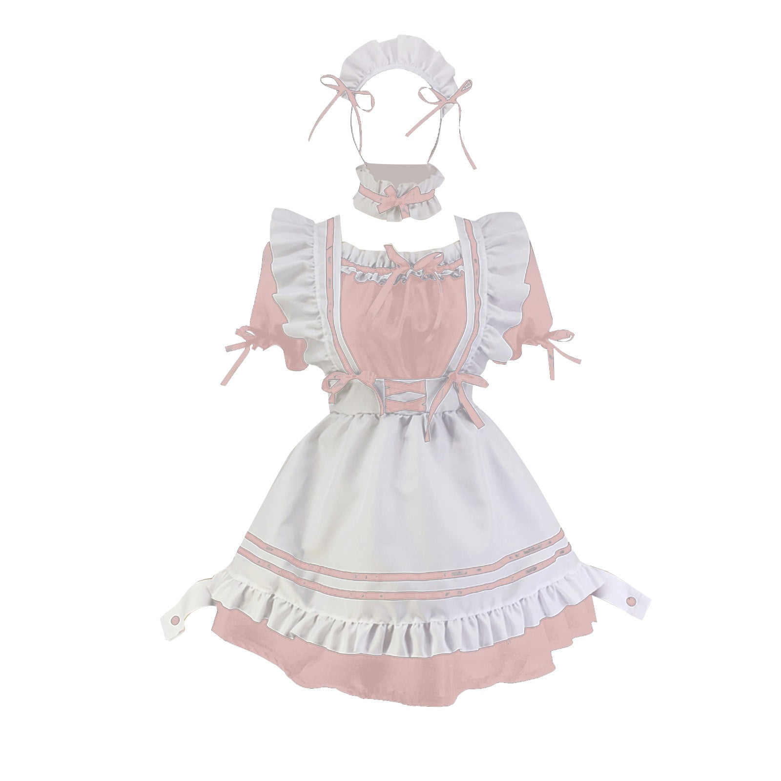Women's Cute Princess Dresses for Girls Kawaii Dress Anime Maid Attire Cosplay Dress with Apron and Other Accessories - Walmart.com Women's Cute Princess Dresses for Girls Kawaii Dress Anime Maid Attire Cosplay Dress with Apron and Other Accessories - Walmart.com