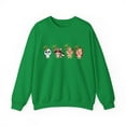 thumbnail image 1 of Women's Cute St. Patrick's Day Animal Sweatshirt, Animal Lover Sweater, 1 of 4