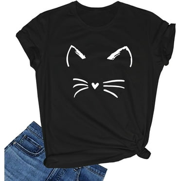 Women's Cute T Shirt Junior Tops Teen Girls Graphic Tees
