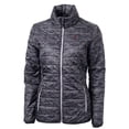 thumbnail image 1 of Women's Cutter & Buck Black Alabama Crimson Tide Eco Full-Zip Puffer Jacket, 1 of 1