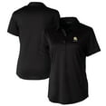 thumbnail image 1 of Women's Cutter & Buck Black Albany State Golden Rams Prospect Textured Stretch Polo, 1 of 3