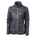 thumbnail image 1 of Women's Cutter & Buck Black Appalachian State Mountaineers Eco Full-Zip Puffer Jacket, 1 of 1