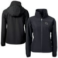 thumbnail image 1 of Women's Cutter & Buck Black Atlanta Falcons Helmet Charter Eco Recycled Full-Zip Jacket, 1 of 3