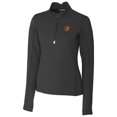 thumbnail image 1 of Women's Cutter & Buck Black Baltimore Orioles Traverse Half-Zip Pullover Jacket, 1 of 1