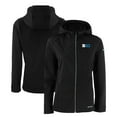 thumbnail image 1 of Women's Cutter & Buck  Black Big Ten Gear Rainier PrimaLoft Eco Insulated Printed Full-Zip Puffer Vest, 1 of 3