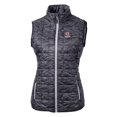 thumbnail image 1 of Women's Cutter & Buck Black Bradley Braves Eco Full-Zip Puffer Vest, 1 of 1