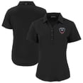thumbnail image 1 of Women's Cutter & Buck  Black D.C. United Forge Eco Stretch Recycled Polo, 1 of 3