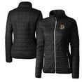 thumbnail image 1 of Women's Cutter & Buck Black Durham Bulls Rainier Primaloft Eco Full-Zip Jacket, 1 of 3