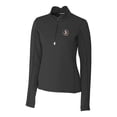 thumbnail image 1 of Women's Cutter & Buck Black Florida State Seminoles Traverse Half-Zip Pullover Jacket, 1 of 1